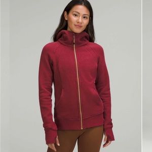 Lululemon full zip scuba hoodie